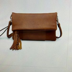 Jen & Co.  flap over Tassel Crossbody